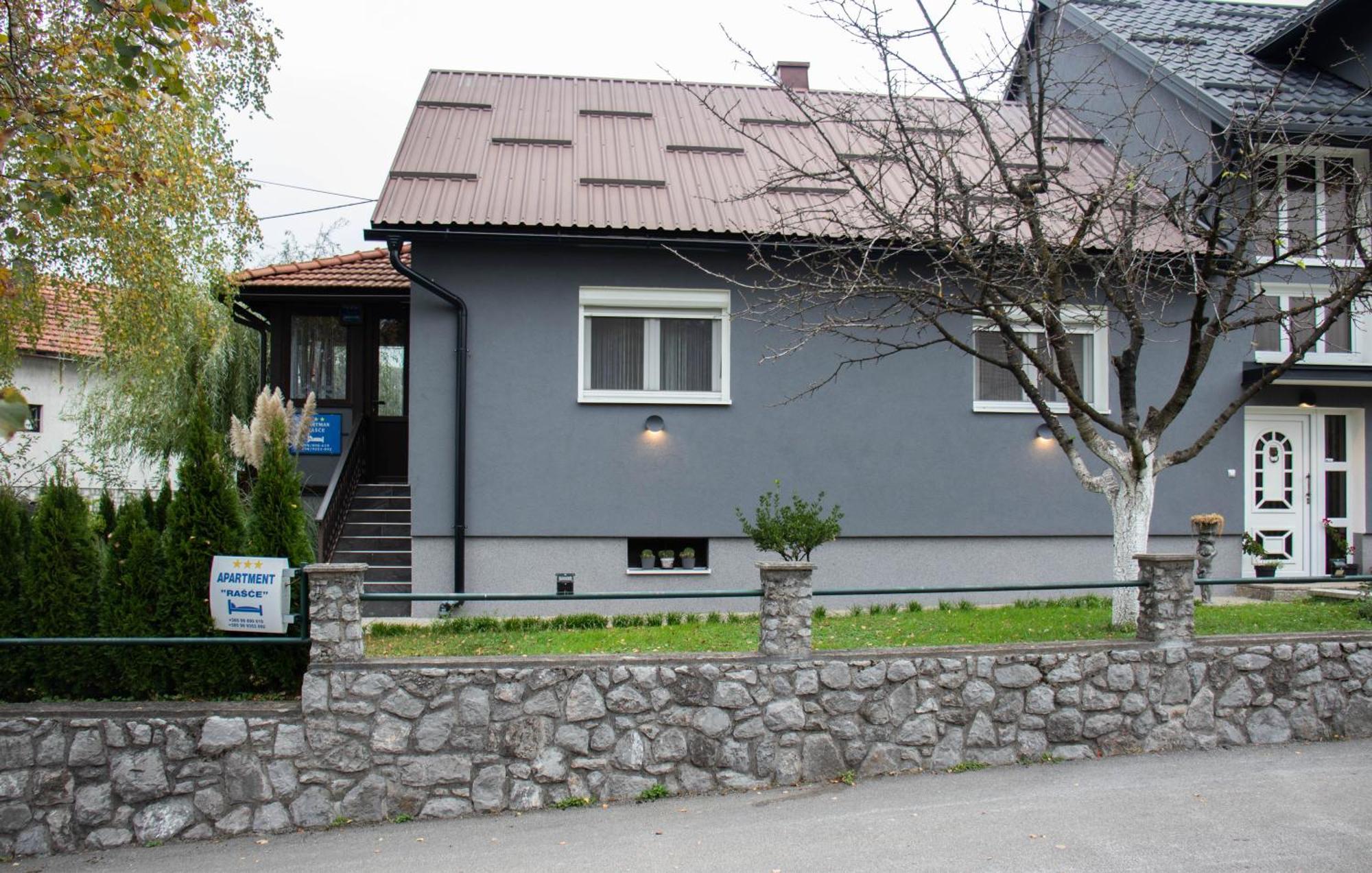 Apartment Rasce Ogulin Eksteriør billede